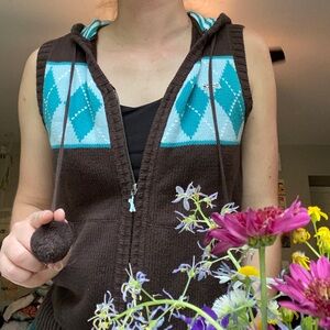 Le Tigre Y2K zip up hoodie